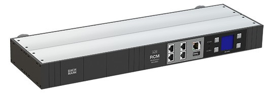 Bachmann PDU, Steckdosen, 1xKupplung(CEE16-rot, 3m)+RCM -&gt; Zuleitung 3m, mit Stecker CEE 16A rot, BN3000