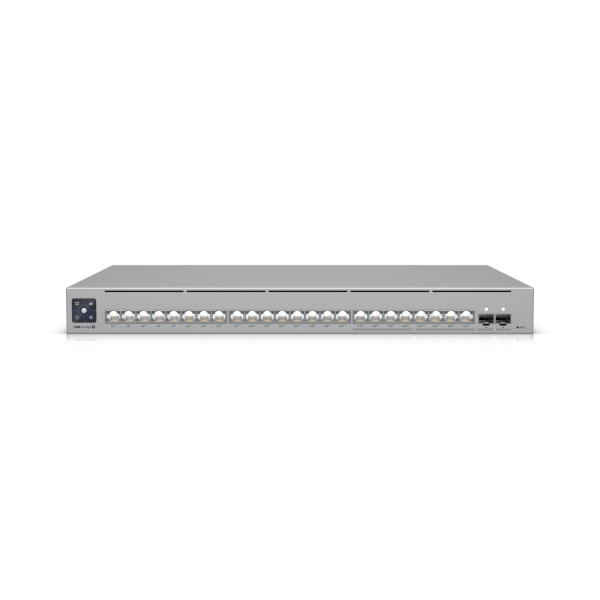 Ubiquiti Switch full managed Layer3 26 Port • 8x 2,5 GbE • PoE Budget 400W • 8xPoE bt • 16xPoE at • 2x SFP+ • 19&quot; • UniFi • USW-Pro-Max-24-PoE