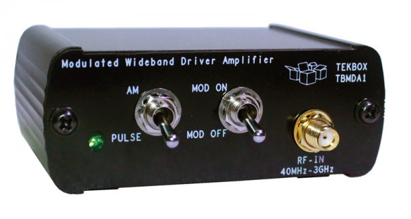 Tekbox TBMDA1 / Modulierbarer Breitband-Leistungsverstärker 40MHz..3GHz, bis 150mW