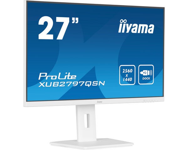 TFT 27,0"/68,5cm iiyama ProLite XUB2797QSN *weiß* 16:9