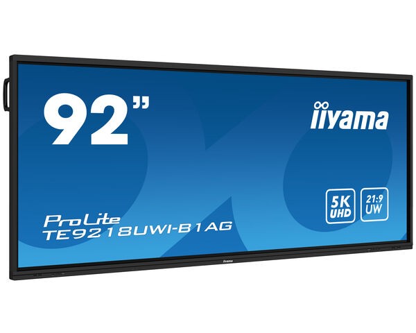 TFT-Touch 91,5"/232,5cm iiyama ProLite TE9218UWI - ultra wide - 16/7 *schwarz*