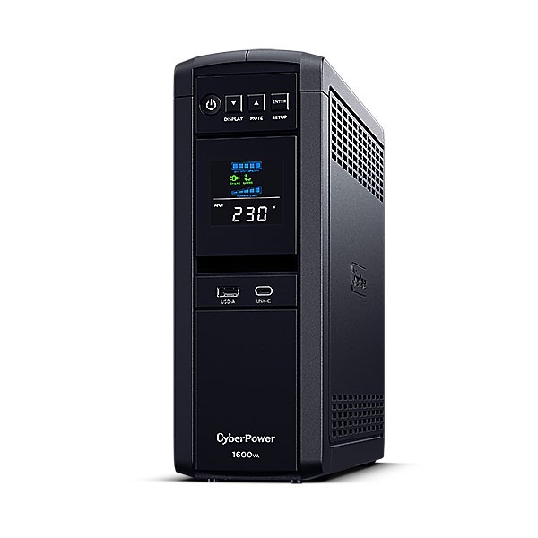 CyberPower USV, PFC-Serie, 1600VA/1000W, Line-Interactive, reiner Sinus, USB/RS232,
