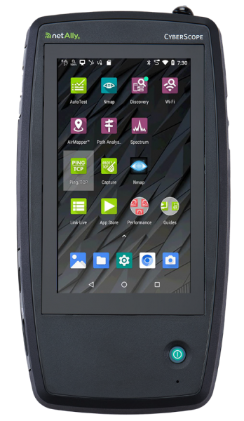 NetAlly CYBERSCOPE-XRF WIRED CYBER SECURITY SCANNER for CYBERSCOPE