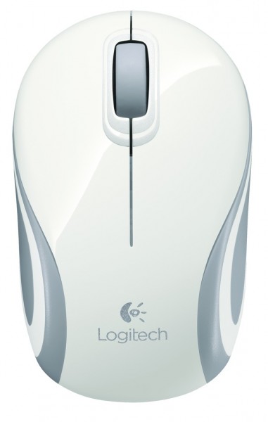 Logitech Maus M187 - kabellos *weiß*