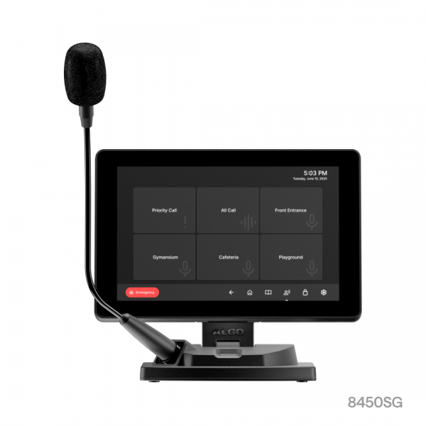 ALGO 8450SH - IP CONSOLE - WITH STAND, HANDSET
