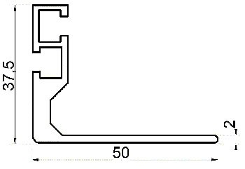 Vertiv(Knürr) Schrank kzub/Smaract,L-Schiene,T 560,L=528mm, Paarweise,