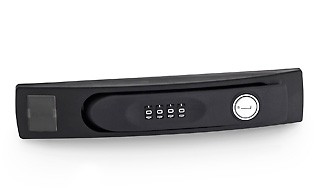 Triton 19&quot;Schrank,zbh. Kunststoffschwenkhebelgriff mit mechanischem 4-Zahlen-Codeschloss