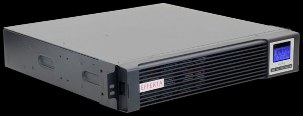 Effekta Online-USV, 1500VA, 10min bei cos phi 0,7 ,LCD-Display, ADIRA RT XL, Tower/19", 4HE,