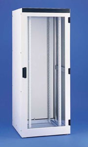 Knürr(Vertiv) Schrank,IP55,23HE,B600/T600mm,Lochraster,Lichtgrau