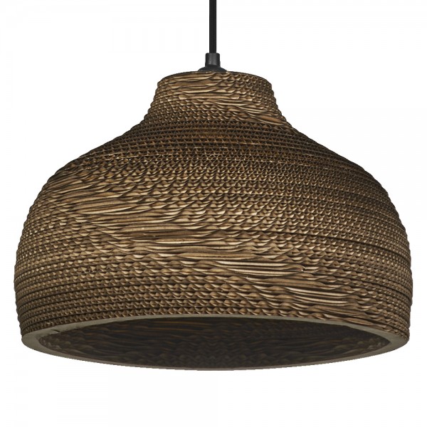 LEDVANCE Decor Cardboard Hat Pendant E27 Brown