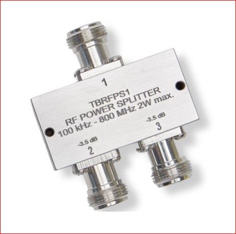 TekBox TBRFPS1 Universeller 2-Wege-Leistungssplitter und Leistungskombinator 0,1-800MHz