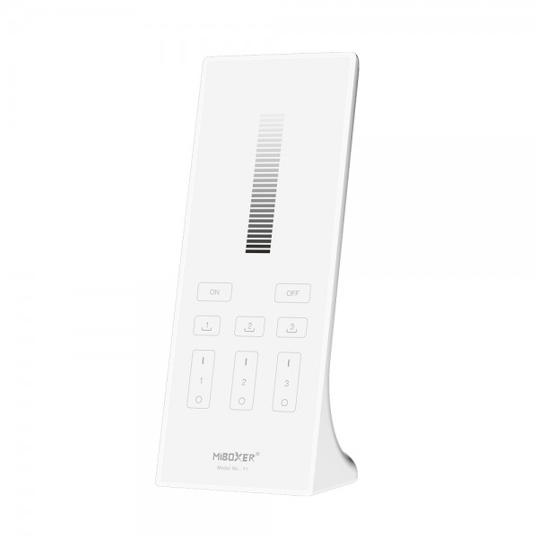 MiBoxer Y1-W LED Fernbedienung 2,4GHz single color 3 Zonen vertikal (w)