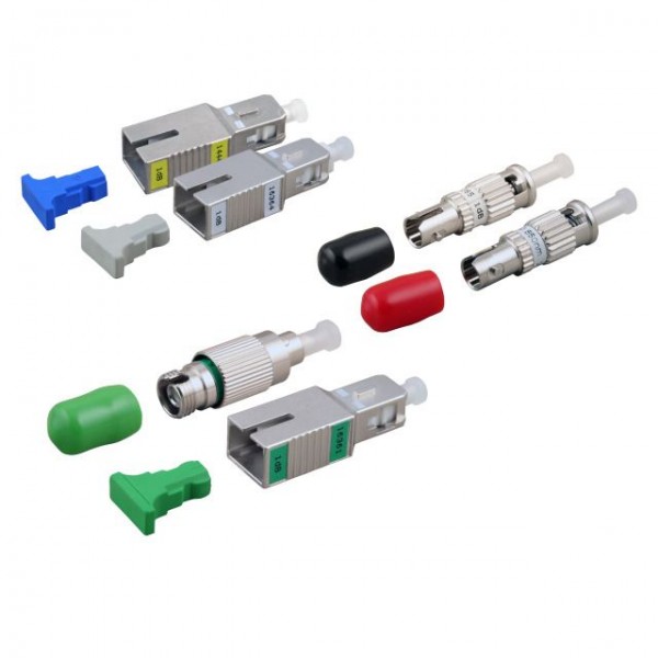 LWL-Dämpfungsglied SC/SPC 7dB, Return Loss 45dB, SM, 9um, Metall