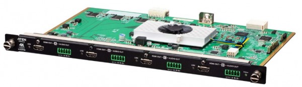 Aten Matrix Switch, zbh. Modul, Ausgabekarte, HDMI 4-Port True 4K