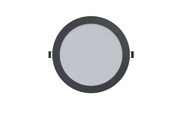 Synergy 21 LED Ultra Slim LED Panel Light V6 24W dual white (CCT) Schwarz 24V