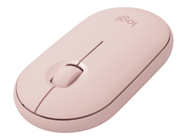 Logitech Maus M350 Pebble - kabellos/Bluetooth *rosa*