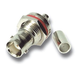 Thin Ethernet RG59/62 Einbaubuchse, 75/93Ohm, ohne Masseison