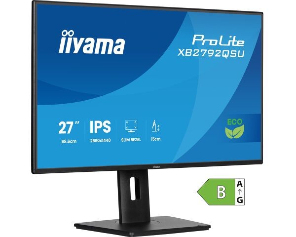 TFT 27,0"/68,6cm iiyama ProLite XB2792QSU *schwarz* 16:9