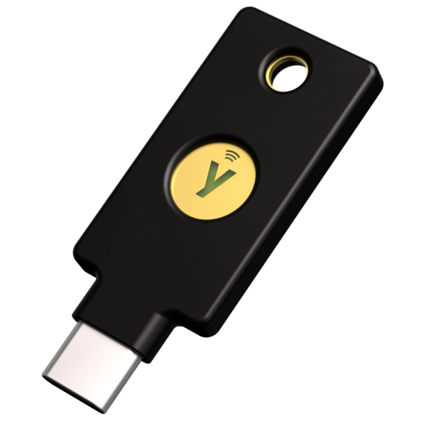 Security Key C NFC by Yubico Black Blister Pack