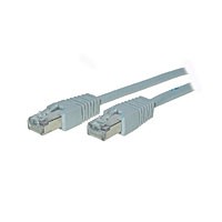Patchkabel RJ45, CAT5e 100Mhz, 50m grau, S-FTP(SF/UTP);