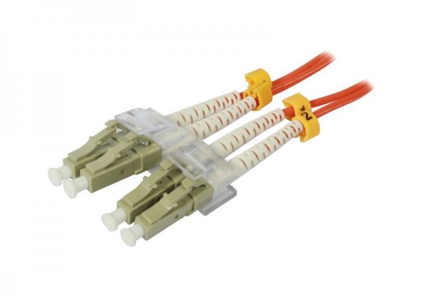 LWL-2-Faser-Patchk. 7.5mtr.LC-LC, 50/125um,OM2, AD=2mm, Synergy 21