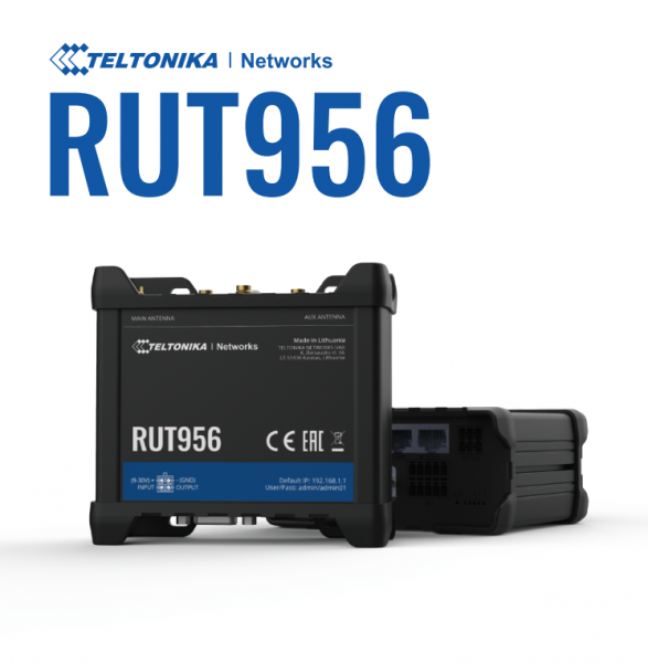 Teltonika · Router · RUT956 · LTE Modem Router/WLAN/GNSS
