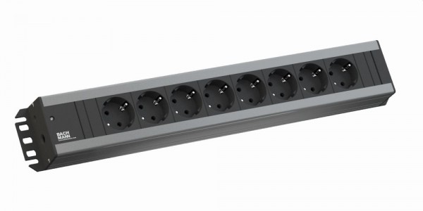 Bachmann Handwerkerleiste, 8xDosen(CEE7) -> Stecker(CEE7), 2m,