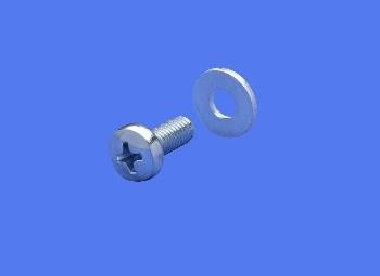 Vertiv(Knürr) zub.Schrauben M5x12 mit Scheibe, 50-Pack