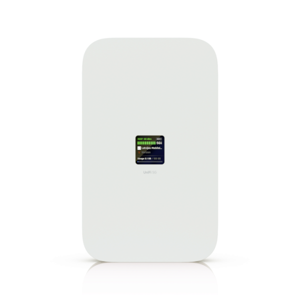 Ubiquiti UniFi 5G Max • 1x Nano SIM • 1x Nano-SIM or eSIM • 1x 2.5 GbE • PoE in • U5G-Max