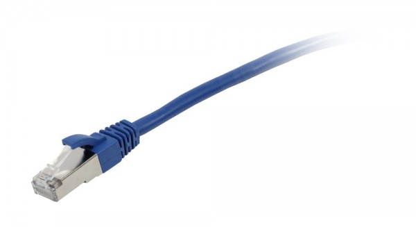 Patchkabel RJ45, CAT5e 100Mhz, 2m blau, FTP(F/UTP), Synergy 21,
