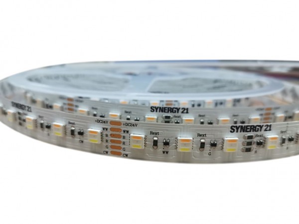 Synergy 21 LED Flex Strip 5050 - 60 RGB DC24V + RGB-WW (RGB-CCT) one chip ULS 10m