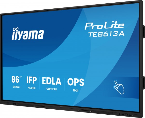 TFT-Touch 86,0"/217,4cm iiyama ProLite TE8613A-B2AG - 18/7 *schwarz*
