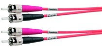 Telegärtner LWL, PatchKabel, duplex, ST-ST, 1,0m, 62,5/125, OM1,