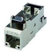 Telegärtner Modul, AMJ-S, CAT6A, TP/LSA, Snap-In, 2-Pack, (Keystone), T568B,