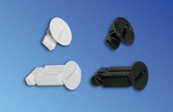 Vertiv(Knürr) zub.Seitenwand,zub.Schnellverschluß kurz,Schwarz,50-Pack