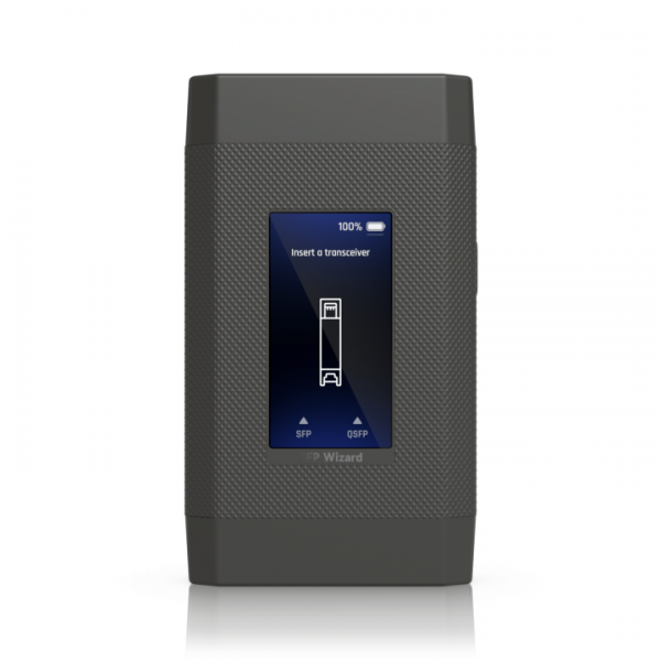 Ubiquiti UniFi SFP Wizard • SFP, SFP+, SFP28, QSFP+, QSFP28 • battery • USB-C • UACC-SFP-Wizard