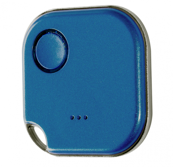 Shelly · Plug &amp; Play · "Blu Button1" · Schalter &amp; Dimmer · Bluetooth · Batterie · Blau