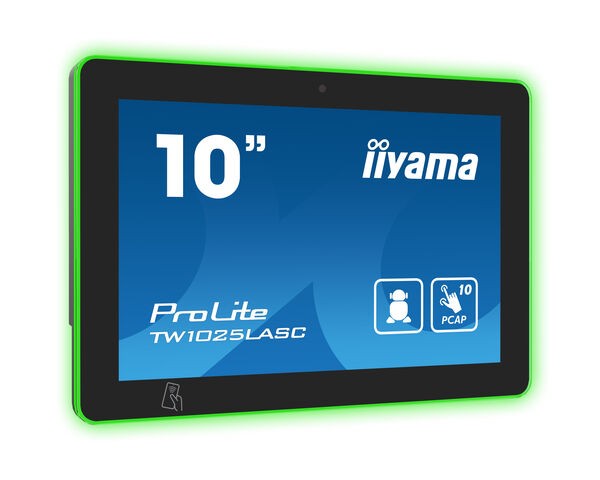 Iiyama Tablet 10,1"/25,5cm ProLite TW1025LASC *schwarz* 16:9 24/7