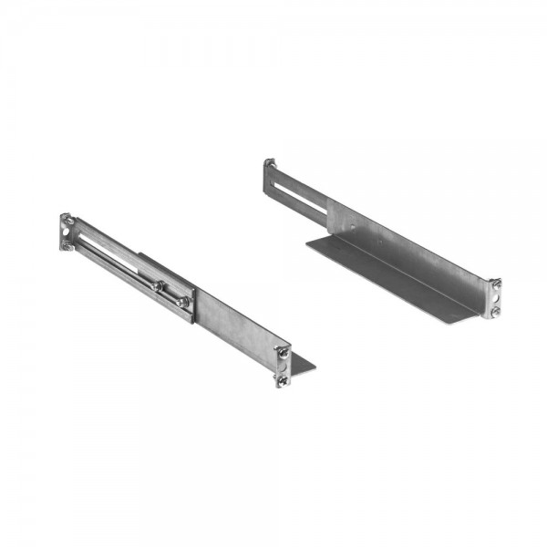 19&quot;, zbh. Gleitschienen, teleskopisch, 285-425mm, für Gehäuse Tiefe 600mm