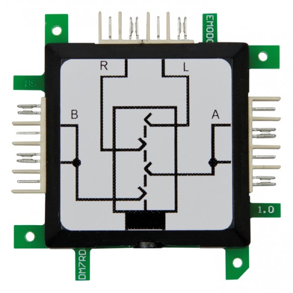 ALLNET Brick?R?knowledge Klinkenbuchse 3,5mm Stereo+Mikro (4polig) seitlich