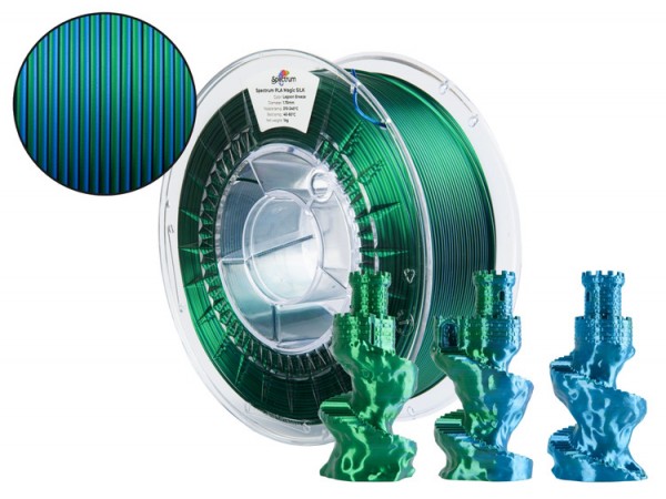 Filament Spectrum · PLA Magic SILK · LAGOON BREEZE · 1.75mm · 1kg