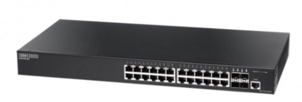 Edgecore Switch L2 24x GE + 4G SFP uplink ports, ECS2100-28T