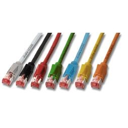 Patchkabel RJ45, CAT6A 500Mhz, 7.5m, grau; S-STP(S/FTP); ND-UC900+TM21,