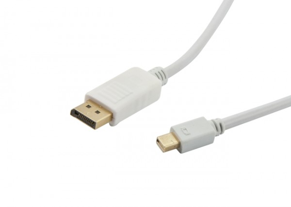 Kabel Video DisplayPort Mini 1.1 =&gt; DisplayPort, ST/ST, 5m, Ultra HD 4K*2K 3840*2160@30hz 4:4:4 8bit, Synergy21,