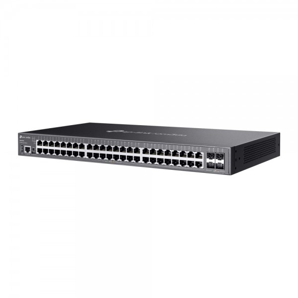 Omada Stackable Lite Layer 3 Switch • 48 Port o 48x 1GbE, 4x SFP+ • Omada • S5500-8MHP2XF