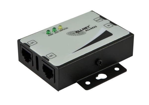 ALLNET MSR Sensor ALL4435 / Kontaktzähler / S0 im Gehäuse *black* "Langsam"