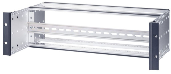 Microsens 19" Profil mit DIN-Tragschiene 4HE, MS140819-V2