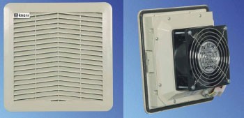 Vertiv(Knürr) zub.Filterlüfter, 250x250, 230V,