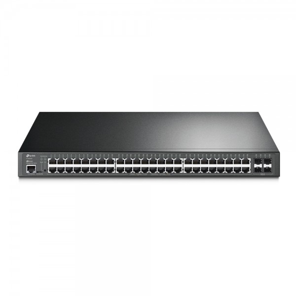 TP-Link Switch full managed Layer2+ 52 Port • 48x 1 GbE • 4x SFP • PoE Budget 384 Watt • 48x PoE at • 4x SFP • 19? • Omada • SG3452P