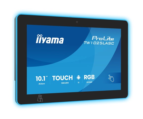 Iiyama Tablet 10,1"/25,5cm ProLite TW1025LASC-B3PNR *schwarz* 16:9 24/7